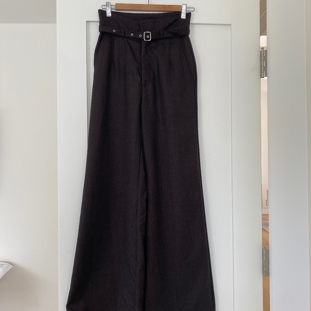 Reformation high waisted trousers